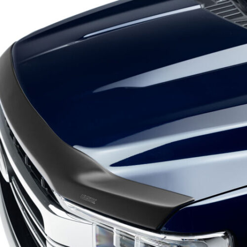 Alternative view of Husky Liners 19-24 GMC Siera 1500 Aeroskin Hood Protector - Smoke