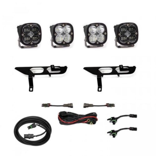 Baja Designs for 2021+ Ford F150 Fog Pocket Kit SAE Clear Squadron Pro DC
