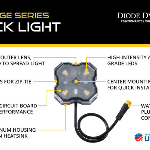Diode Dynamics RGBW Rock Light Installer Kit (4-pack) - Image 7