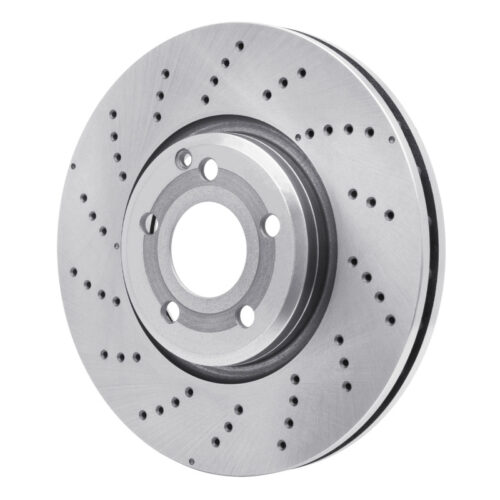 DFC 15-17 Mercedes-Benz CLS400 Front Drilled Brake Rotor - Image 2