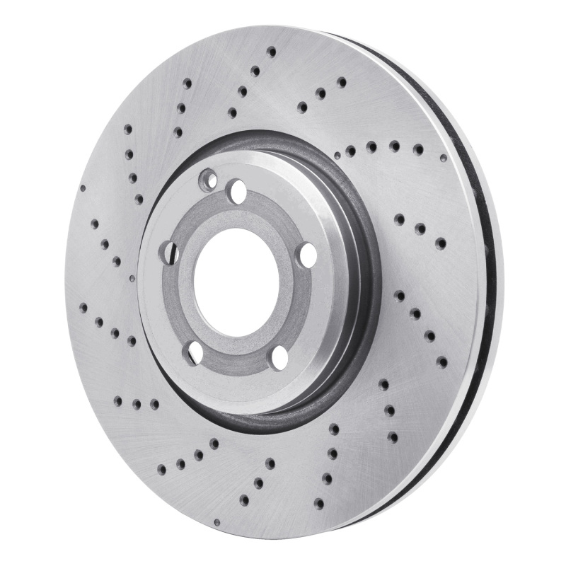 DFC 15-17 Mercedes-Benz CLS400 Front Drilled Brake Rotor - Image 2