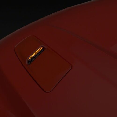 Raxiom 15-17 Ford Mustang GT Axial Series Hood Mount Turn Signal Kit- Amber LED - Image 4