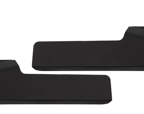 Alternative view of Fishbone Offroad 2018+ Jeep Wrangler JL 2/4 Door - Black Quarter Panel Chip Guards