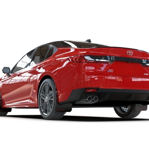 Alternative view of Rally Armor 25-26 Toyota Camry Black UR Mud Flap Red Logo