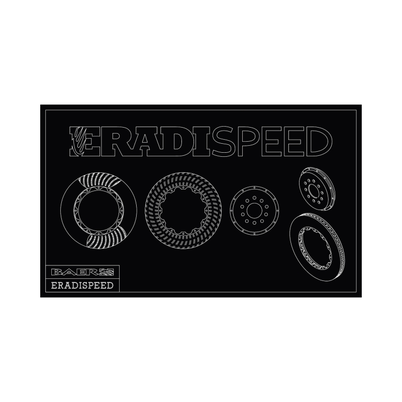 Baer Brakes 14-16 Chevy Corvette (C7) Eradispeed+ Front SDZ 2-Piece Performance Brake Rotors - Image 3