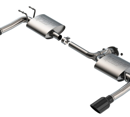 Borla 19-23 Mazda 3 NA / 21-23 Mazda 3 Turbo S-Type Axle Back Exhaust w/ 4in Black Tips