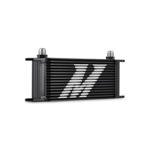 Mishimoto Universal Thermostatic Oil Cooler Kit 16-Row Black - Image 2