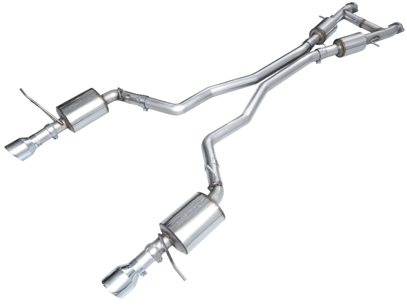 AWE Tuning Touring Edition Exhaust w/ Chrome Silver Tips for 11-24 Dodge Durango 5.7L
