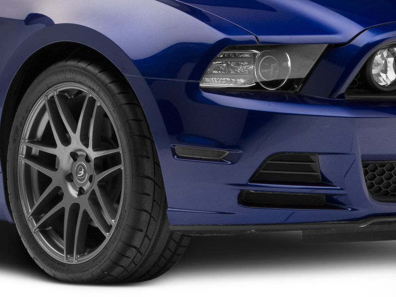 Raxiom for 2010-2014 Ford Mustang Axial Series LED Side Marker Lights (Smoked) - Image 9