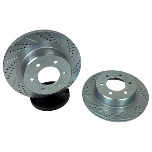 Alternative view of Baer Brakes 21-26 Ford Bronco Big Claw Performance Rear Rotors