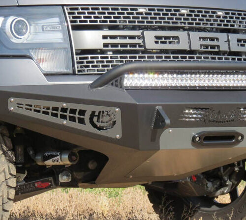 Addictive Desert Designs for 10-14 Ford F-150 Raptor HoneyBadger Front Bumper w/ Winch Mount - Image 4