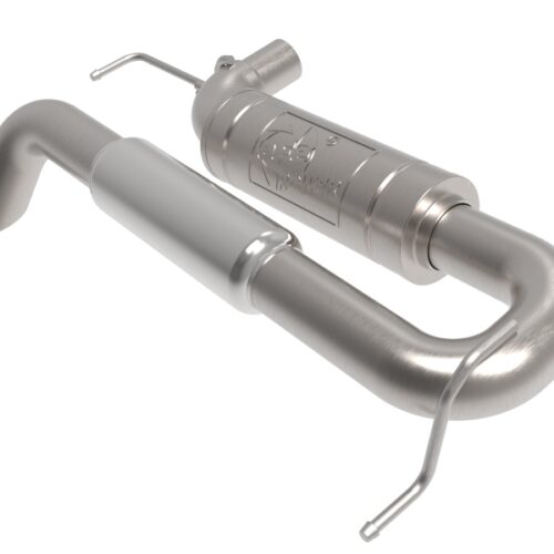 Alternative view of aFe Power 21-24 Ford Bronco Apollo GT Series 3 IN 409 Stainless Steel Hi-Tuck Axle-Back Exhaust