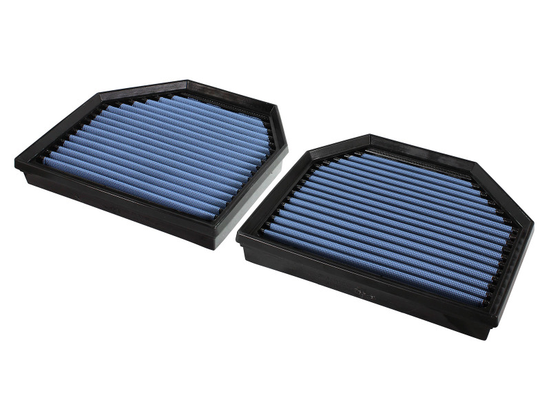 aFe Power MagnumFLOW OEM Replacement Air Filter PRO 5R 2015 BMW M3/M4 (F80/F82) 3.0L S55 (tt) Qty. 2 - Image 3