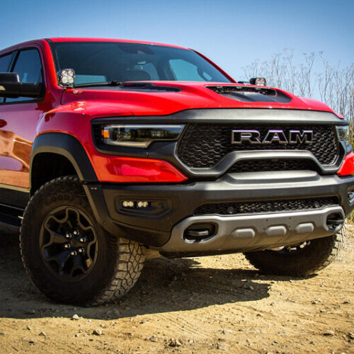 Alternative view of Baja Designs for 2021+ Dodge Ram TRX 20 Inch S8 Bumper Kit