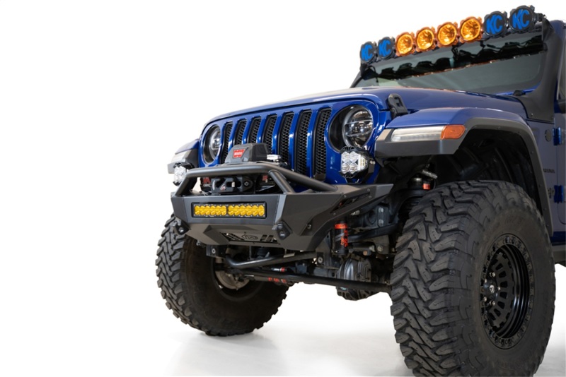 Addictive Desert Designs for 18-23 Jeep Gladiator/Wrangler JT/JL Stealth Fighter Front Bumper - Image 4
