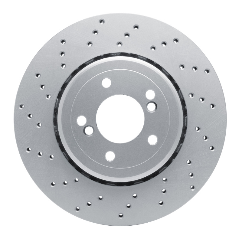DFC 08-13 BMW M3 Left Rear Drilled GeoSPEC Coated Rotor