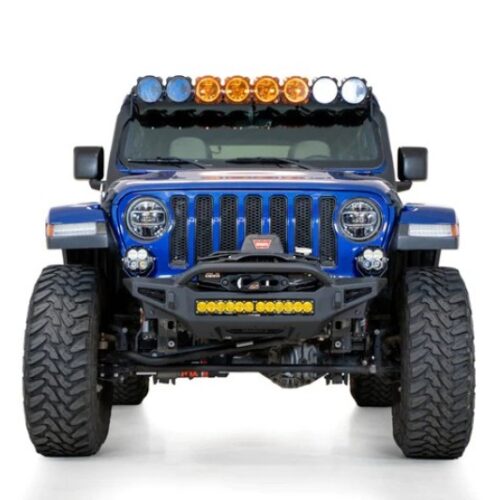 Alternative view of Addictive Desert Designs for 18-23 Jeep JL/JT Rock Fighter Front Bumper