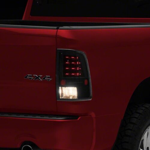 Raxiom for 2009-2018 Dodge RAM 1500 LED Tail Lights- Black Housing- Clear Lens - Image 3