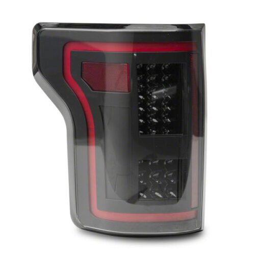 Raxiom for 2015-2017 Ford F-150 LED Tail Lights w/ SEQL Turn Signals- Black Housing (Clear Lens) - Image 7
