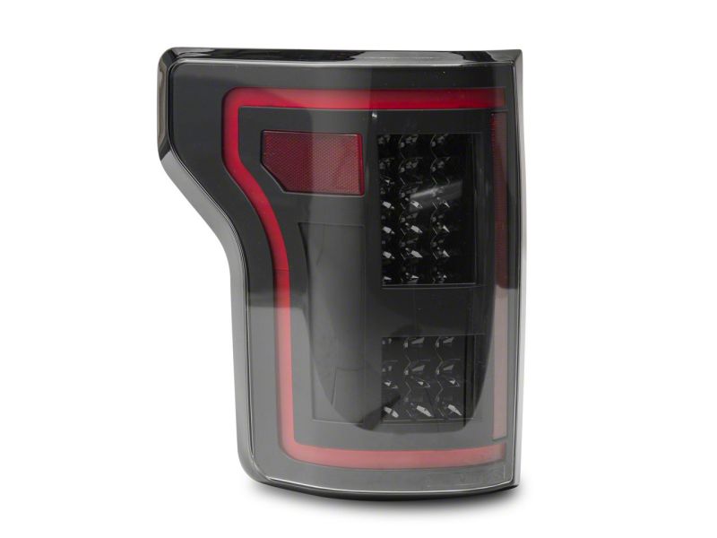 Raxiom for 2015-2017 Ford F-150 LED Tail Lights w/ SEQL Turn Signals- Black Housing (Clear Lens) - Image 7