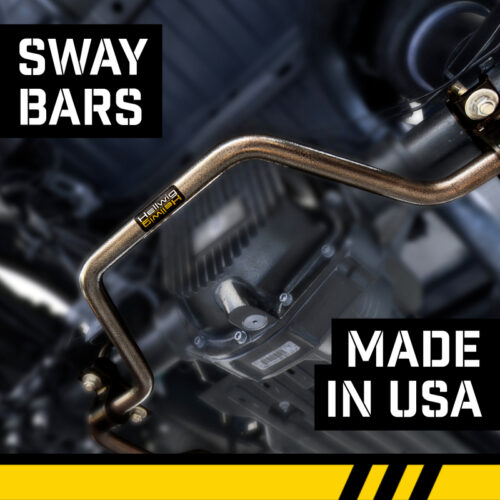 Alternative view of Hellwig 2021 Ford Bronco Solid Chromoly 7/8in Rear Sway Bar