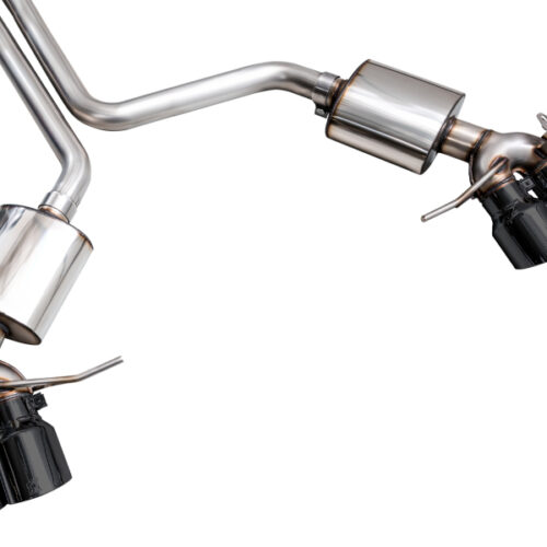 AWE Tuning Touring Edition Cat-Back Exhaust w/ Diamond Black Tips for 19-21 Porsche Macan 3.0T/2.9TT - Image 6