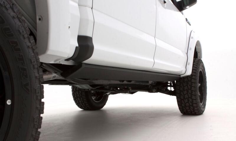 Husky Liners 07-13 GMC Sierra 1500 CC Trail Armor Rocker Panel & Sill Plate Cover (4pc) - Tex. Blk - Image 2