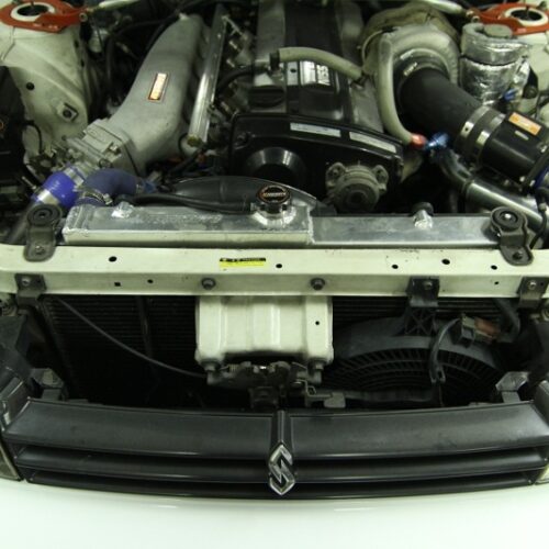 Mishimoto R33/R34 Nissan Skyline (NON R34 GTR) Manual Aluminum Radiator - Image 6