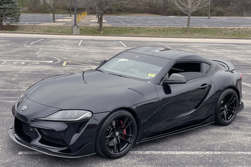 Dinan 20-26 Toyota GR Supra (A90/A91) Carbon Fiber Front Lip - Image 8