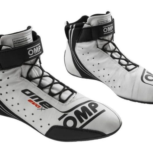 OMP ONE EVO X SHOES MY2024 FIA 8856-2018 FLUO YELLOW SIZE 43