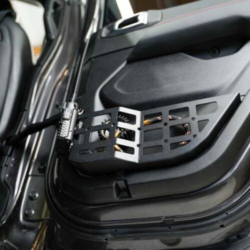 Alternative view of DV8 Offroad 18-20 Jeep Wrangler (JL)/Gladiator (JT) Rear Door Pocket Molle Panels