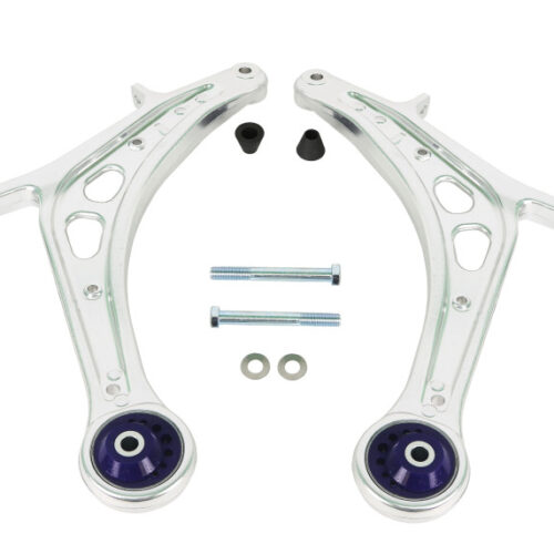 SuperPro 2008 Subaru Impreza WRX STI Front Lower Alloy Control Arm Kit (+Caster) - Image 4
