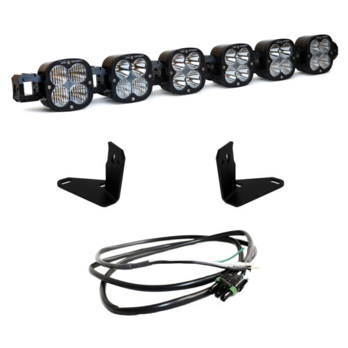 Baja Designs for 2021+ Ford Bronco 6 XL Linkable Light Bar Kit Steel Bumper Mount w/Upfitter