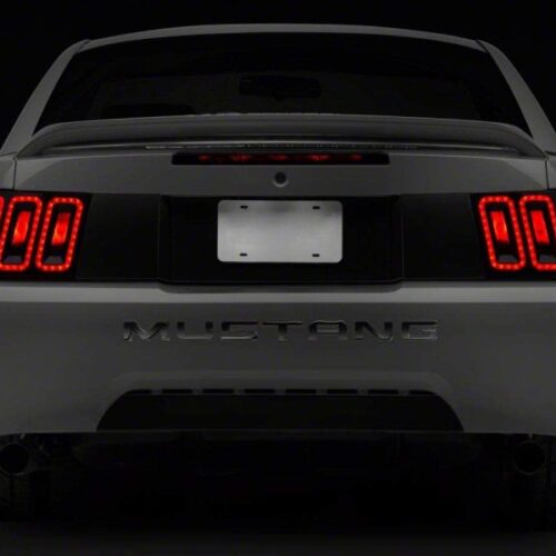 Alternative view of Raxiom for 1999-2004 Ford Mustang Excluding 99-01 Cobra Icon LED Tail Lights- Black Housing (Smoked Lens)