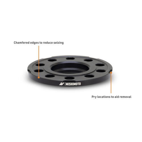 Mishimoto Wheel Spacers - 5x112 - 66.5 - 10 - M14 - Black - Image 6