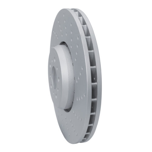 Alternative view of DFC 20-25 BMW X6 Right Front Drilled GeoSPEC Coated Rotor