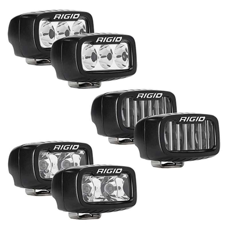Rigid Industries for 2021+ Ford Mod Bumper Triple SR-M Fog Light Kit - Image 9