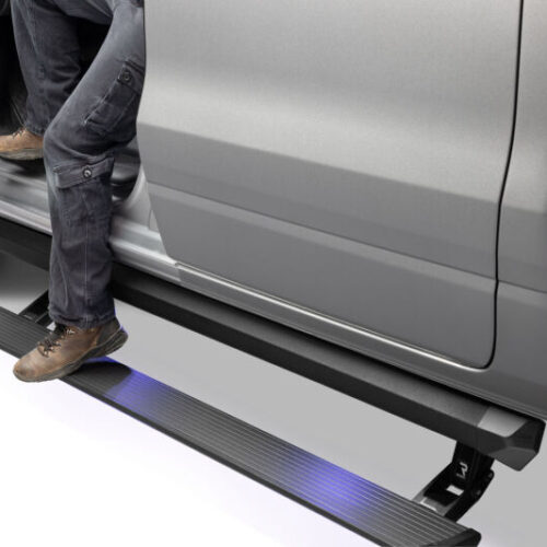 Alternative view of AMP Research PowerStep XL - Black for 2025 RAM 1500 (Gas ONLY)