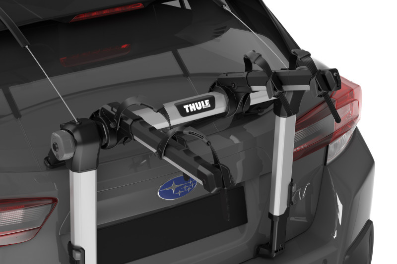 Thule OutWay Hanging-Style Trunk Bike Rack (Up to 2 Bikes) - Silver/Black - Image 7