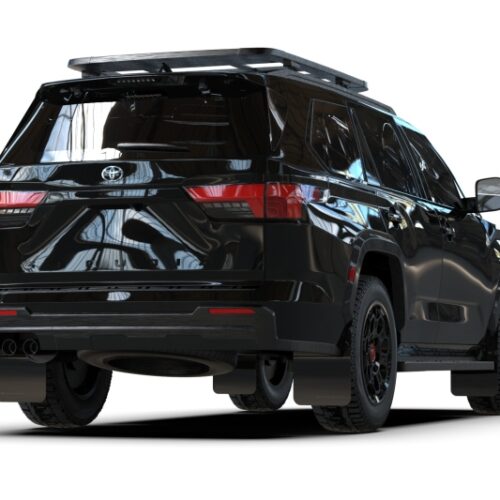 Rally Armor 23-26 Toyota Sequoia Black UR Mud Flap w/ Metallic Black Logo - Image 6