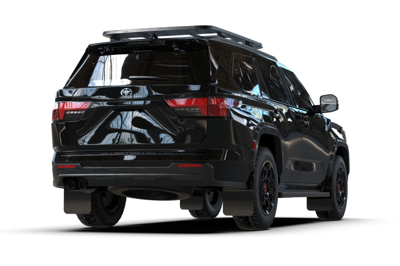 Rally Armor 23-26 Toyota Sequoia Black UR Mud Flap w/ Metallic Black Logo - Image 6