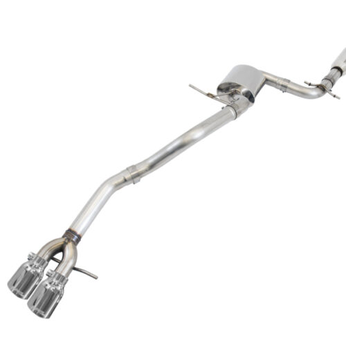 AWE Tuning Track Edition Exhaust - Polished Silver Tips for Mk6 Jetta 2.5L