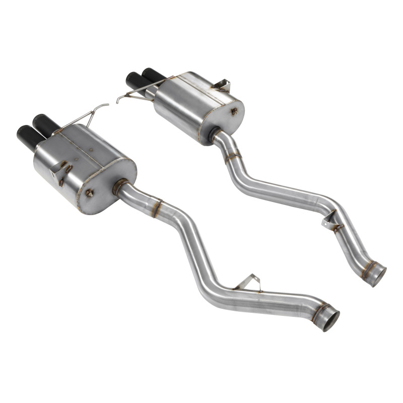 Dinan for 08-13 BMW M3 (E92/E93) Free Flow Axleback Exhaust System - Black Tips - Image 4