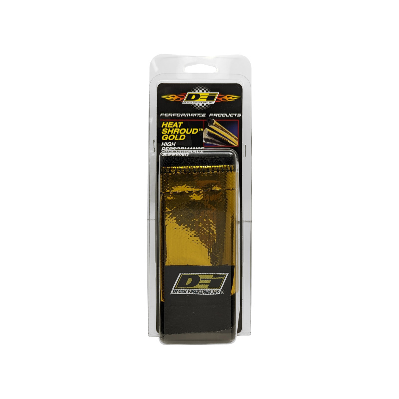 DEI Heat Shroud 1/2in to 1-1/4in I.D. x 3ft - Gold - Image 7