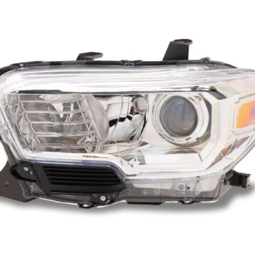 Raxiom for 2016-2023 Toyota Tacoma Axial Series OE Replmnt Headlights- Chrome- Clear Lens - Image 5