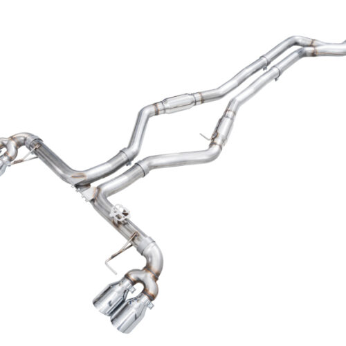 AWE Tuning Track Edition Exhaust - Chrome Silver Tips for 22-26 BMW M240i (G42)