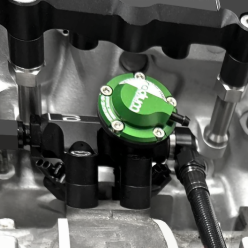 Alternative view of Radium Engineering Fuel Rail Top Feed Conversion Mazda 13B Primary