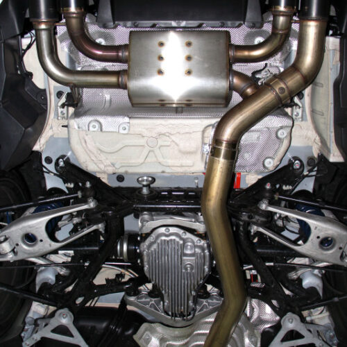 Dinan for 16-18 BMW M2 (F87) Free Flow Axleback Exhaust System - Black Tips - Image 6