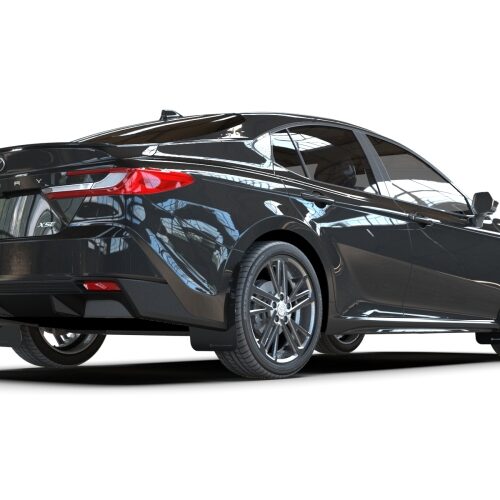 Rally Armor 25-26 Toyota Camry Black UR Mud Flap Metallic Black Logo - Image 3