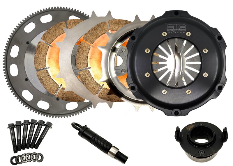 Competition Clutch Honda/Acura B Series 184mm Twin Disc Ceramic Clutch Kit - Image 2